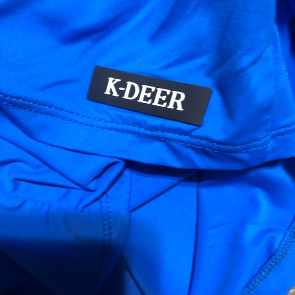 K-DEER  Microflex V-Back Pullover yoga top XL - Picture 4 of 6